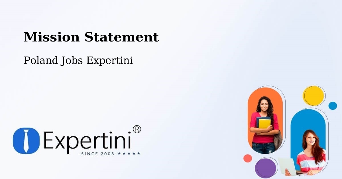 Corporate Mission – Drobin - Poland Jobs Expertini