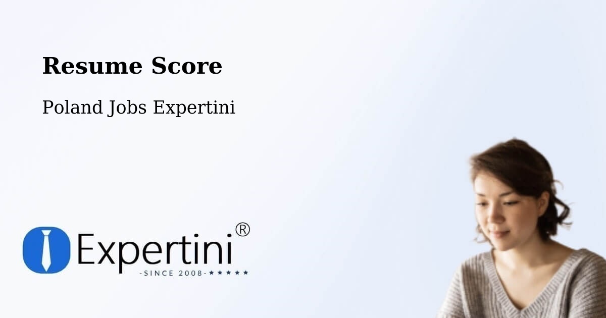 Resume Score & Job Description Match Tool – Drobin - Poland Jobs Expertini