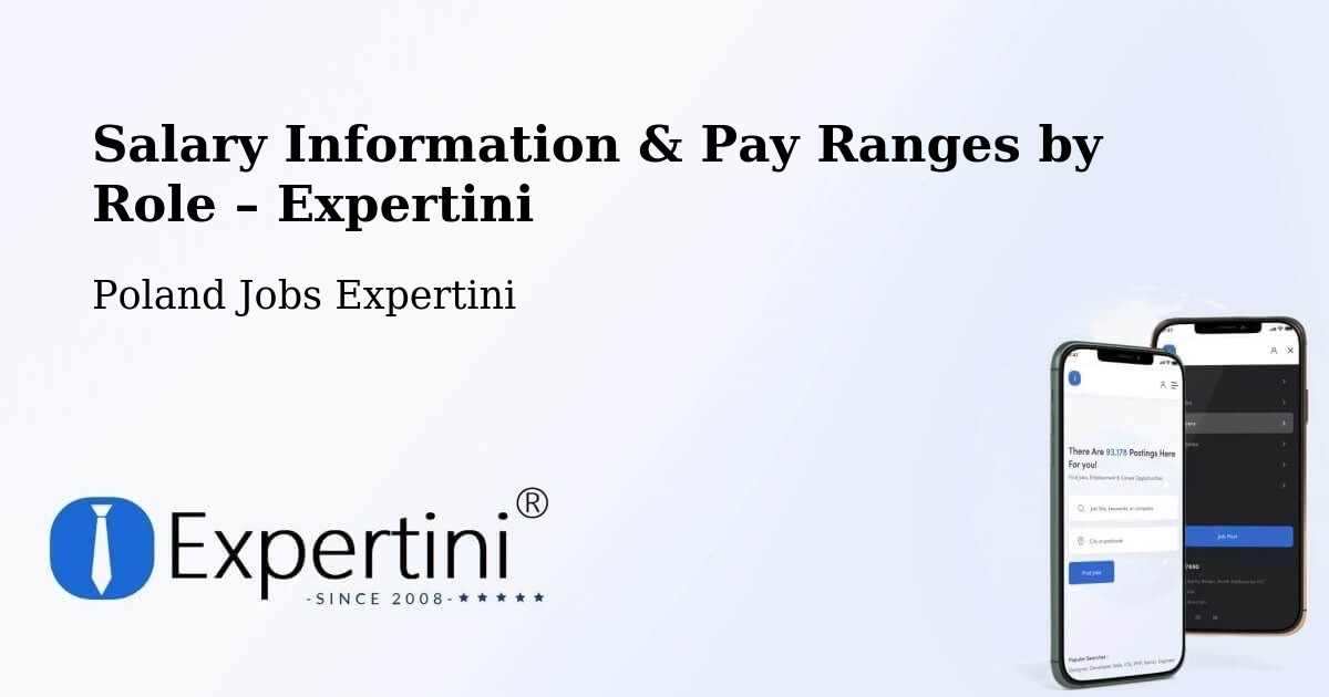 Salary Information & Pay Ranges – Drobin - Drobin, Poland Jobs Expertini